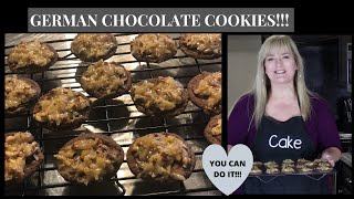 How to make german chocolate cookies l recipe tutorial (2020)