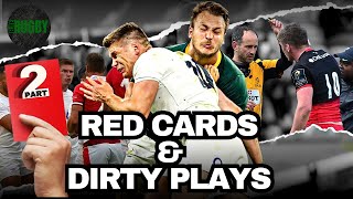 Reckless Rugby: Tackles and Plays Resulting in Red Cards - Part 2!! #RedCard #rugby #sports