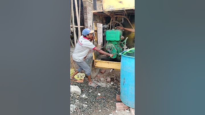 concrete mixer machine chalu karne ka video heandal se