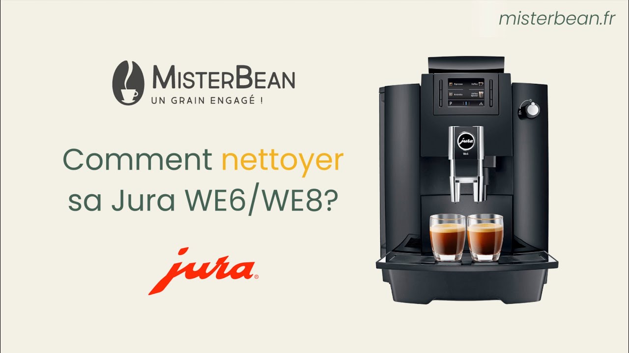 Comment faire le nettoyage du groupe café de la Jura 