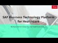 Multiple Action Areas for the Healthcare Industry| SAP in Healthcare