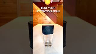 Test Your Attention Span Ping Pong Ball Asmr #Shorts