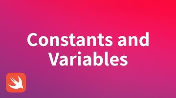 Swift Analysis - Constants and Variables