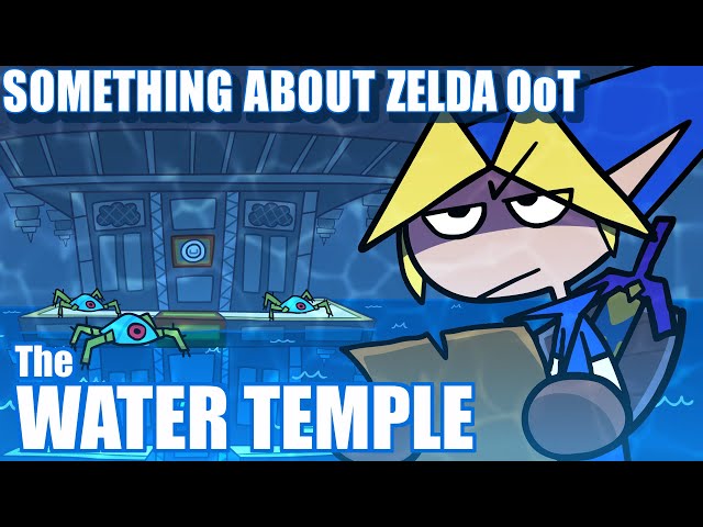 Something About Zelda Ocarina of Time: The WATER TEMPLE 💧🧝🏻💧 class=