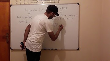 Introduction Optimisation