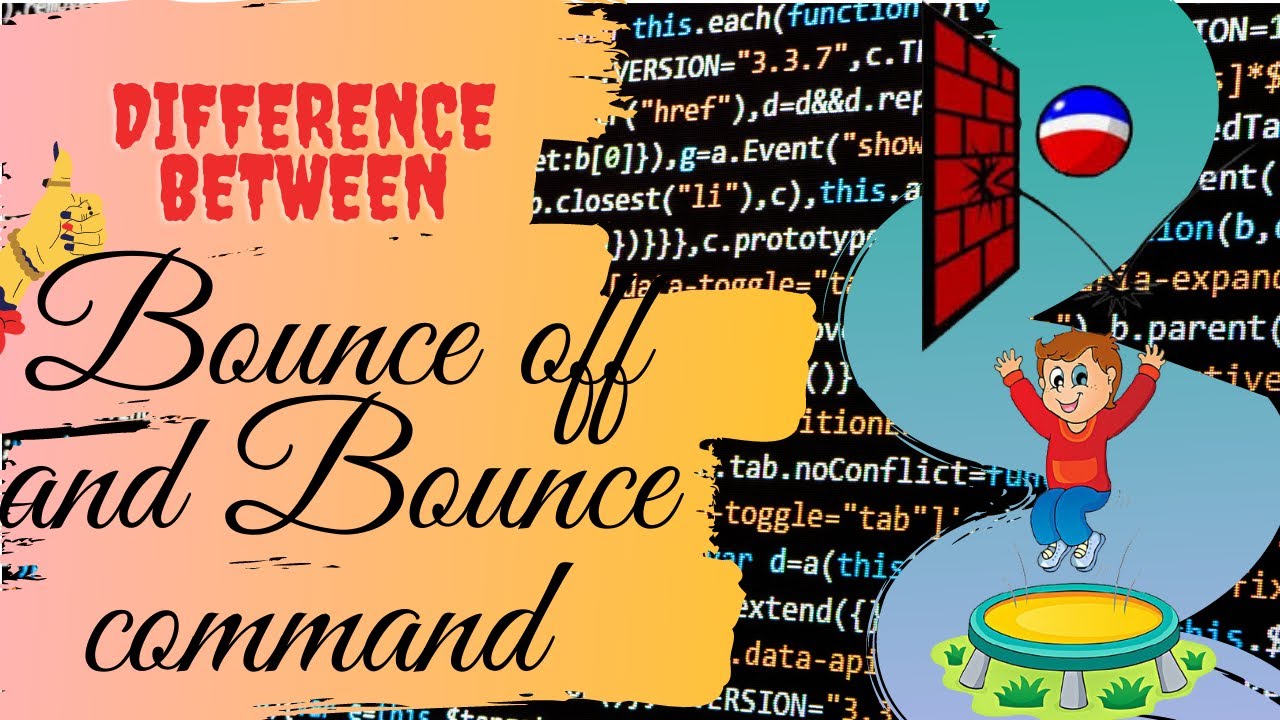 How to understand ' Bounce b = Bounce(); ' please? - Programming