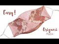 DIY Origami Face Mask Easy Step