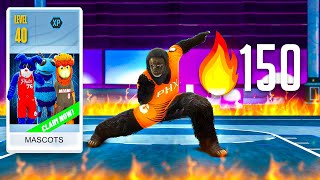 I UNLOCKED NBA MASCOTS in SEASON 7! MASCOT TAKES OVER the *TOXIC* 1V1 COURT on NBA2K22!