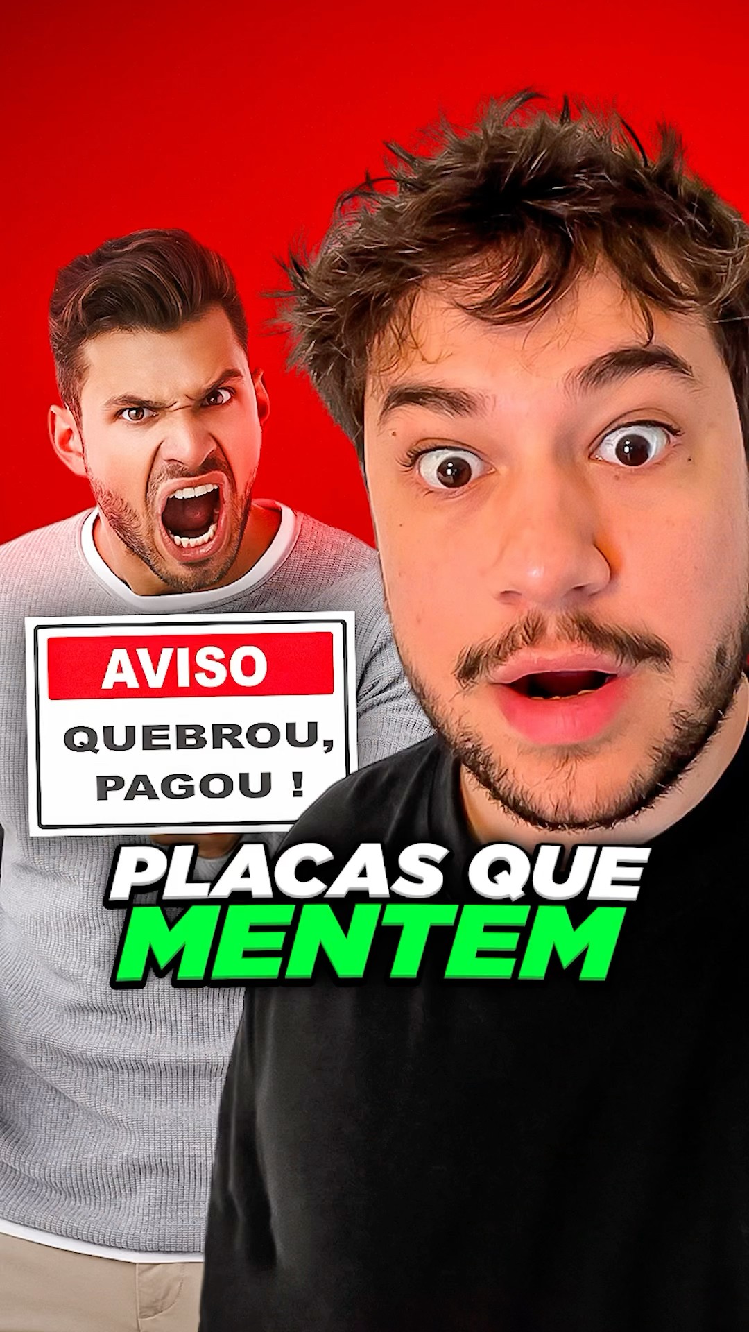 placas mentirosas #livedobrino #humor #MundinhoBrino
