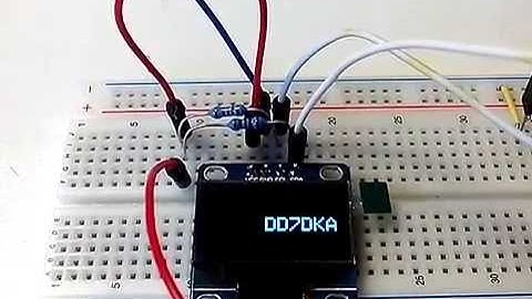 Driving a 0.96" 128X64 Monochrome OLED Display Module with a Arduino