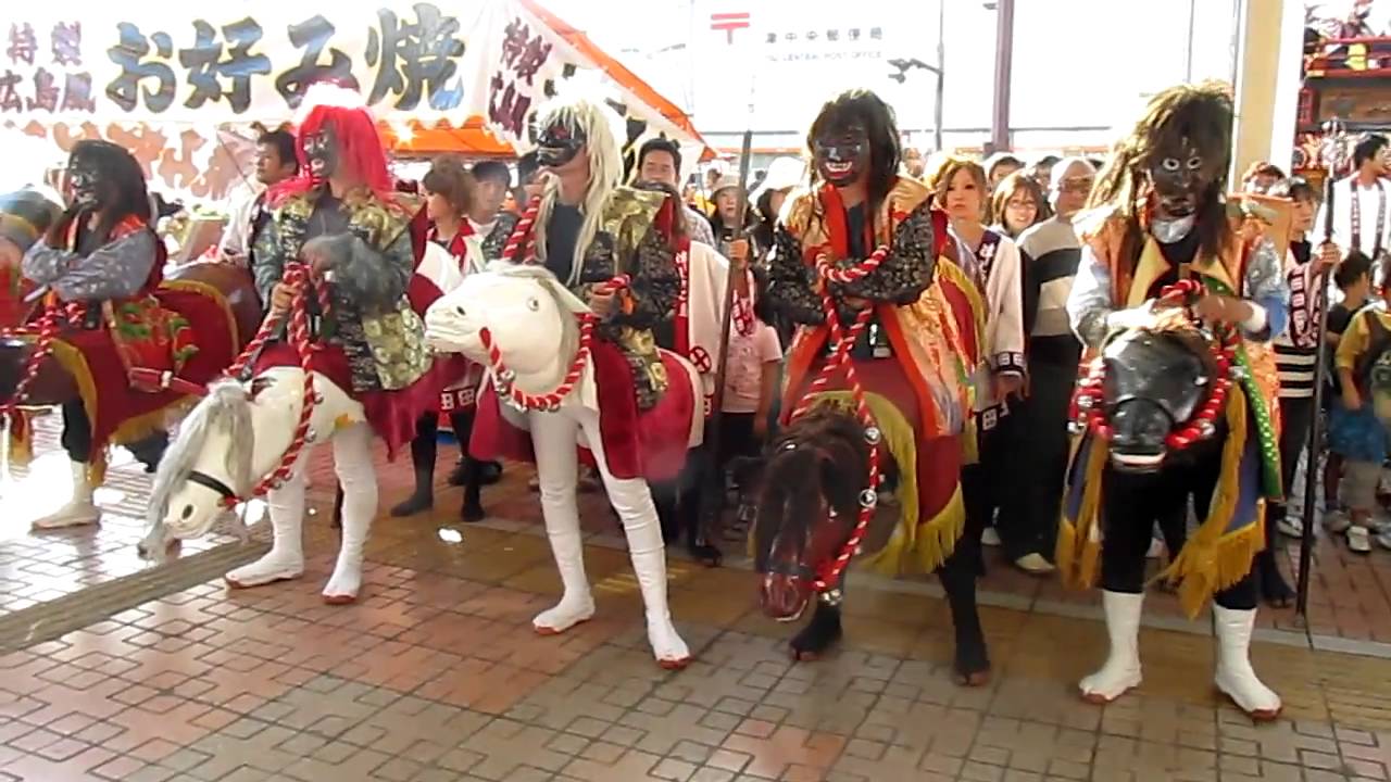 しゃご馬 津まつり Local Festival Japan October 10 10 Youtube