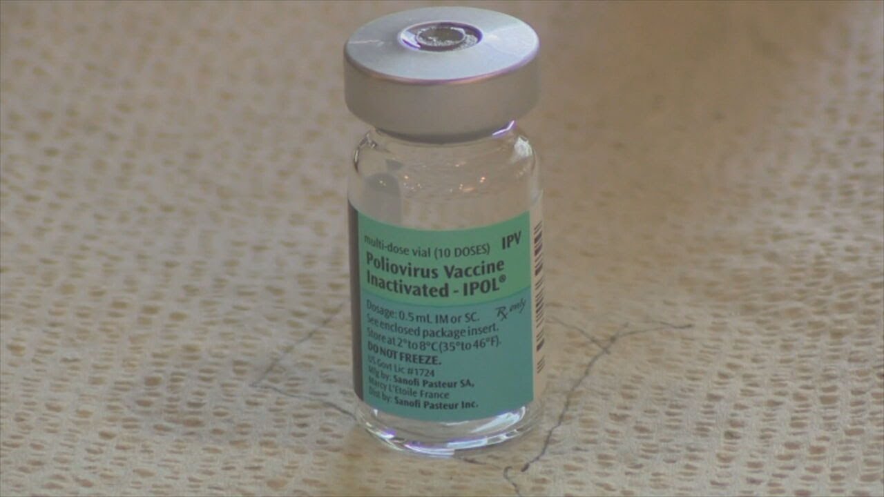 Polio booster vaccines highly recommended after new case is detected