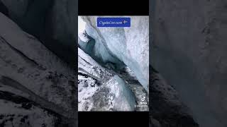 #iceland #crystals #ice #blue #sky #mountains #river #snow