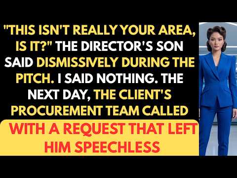 "This Isn't Your Area" - Director's Son Dismissed Me, Then Client Made ONE Call That