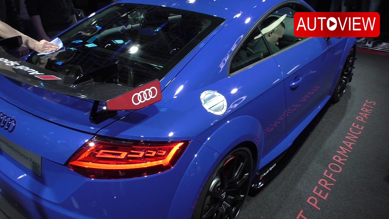 Audi TT RS Performance Parts full carbon Akrapovic Audi Sport YouTube