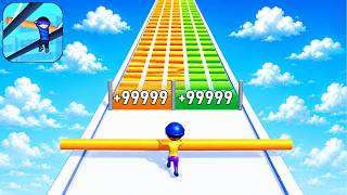 ROOF RAILS - Gameplay Walkthrough (Android,iOS) Update All Levels Freeplay Max Skills screenshot 3