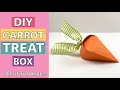 DIY Carrot Treat Holder Box Cricut Tutorial