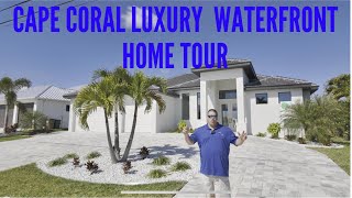 Explore the Elegance: A Cape Coral Luxury Waterfront Home Tour