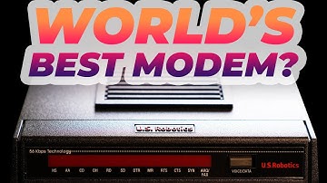 Unboxing and testing the US Robotics Courier modem