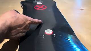 Hanging my Huf x Marvel Wolverine Claws Skatedeck using Sk8ology Snap Display #ebayscoops #wolverine