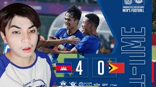 Cambodia Vs. Timor-Leste U22 Sea Games | 4-0