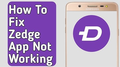 How to Fix Zedge App Not Working /Not opening /Not loading