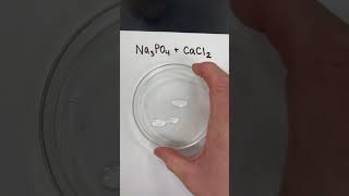 Sodium phosphate and Calcium Chloride