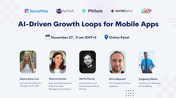 [Panel] AI-Driven Growth Loops for Mobile Apps