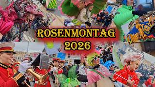 Carnival in Germany 2026 | Rosenmontag in Deutschland 2026 | Карнавал в Германии 2026