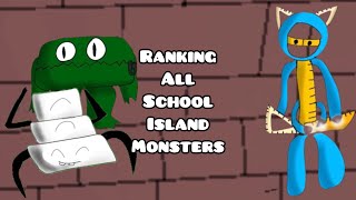 Ranking All School Island Monsters! (My Singing Monsters, @Rafou380)