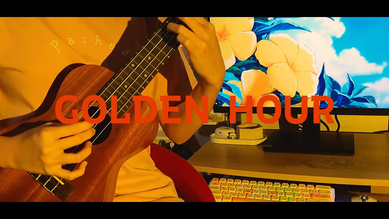[ TABS ] Jvke Golden Hour Ukelele Fingerstyle YouTube