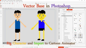 How to Create Vector Base Photoshop Character G3 Head 360 in Cartoon Animator 4