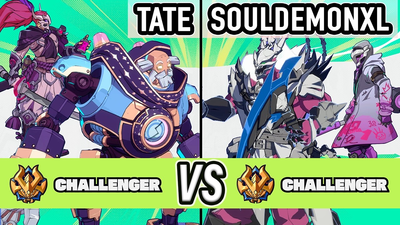 2XKO ▱ Tate (Blitzcrank / Yasuo) vs SoulDemonXL (Thresh / Ekko