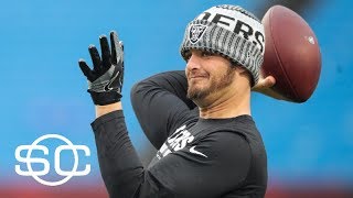 Espn nfl analyst jeff saturday joins sportscenter to discuss the
struggling oakland raiders, and why team's offensive core, including
derek carr amar...