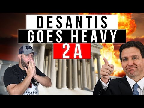 BREAKING NOW: Desantis Goes HEAVY Pro 2A... NUKES Age Bans, Red Flags, Open Carry Ban.. MORE OF THIS