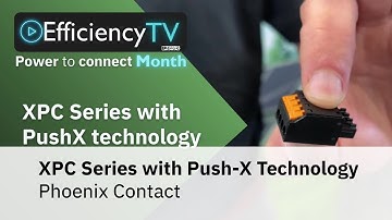 XPC Series with Push-X Technology