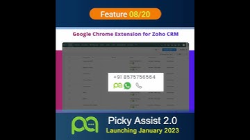 Introducing Google Chrome Extension for Zoho CRM