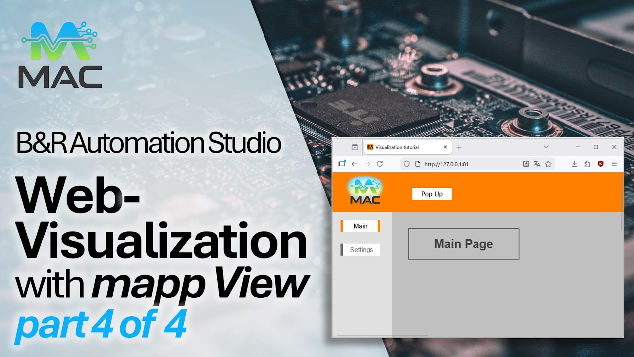 Mastering B&R mapp View | Part 4: Advanced Features, Pop-ups & Final Build