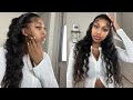 Beginner Friendly Half Up/Down Frontal Install| Perfect Spring Hairstyle ft Julia Hair