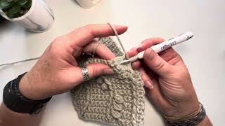 How to Crochet a FPdtr (Front Post double treble)