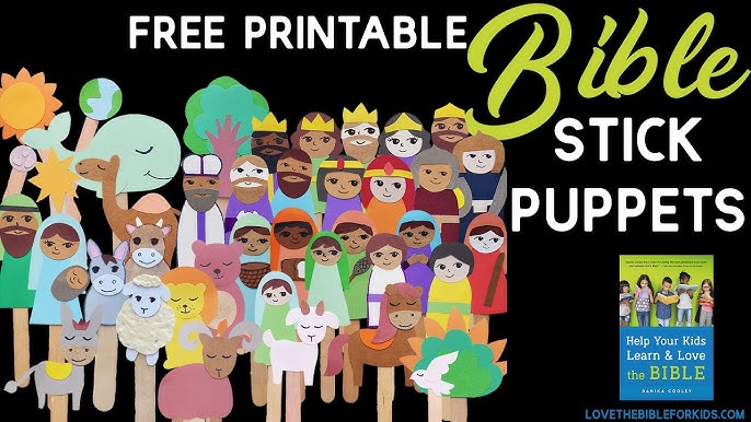 Free Printable Bible Stick Puppets - YouTube free-printable-bible-stick-puppets-youtube