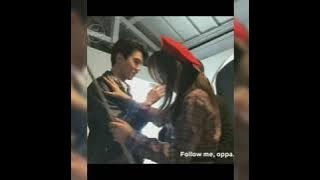 Sehun and sejeong couple (way back home 💜🖤)