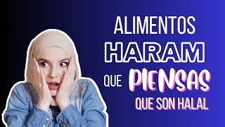 5 ALIMENTOS QUE PIENSAS QUE SON HALAL PERO NO LO SON