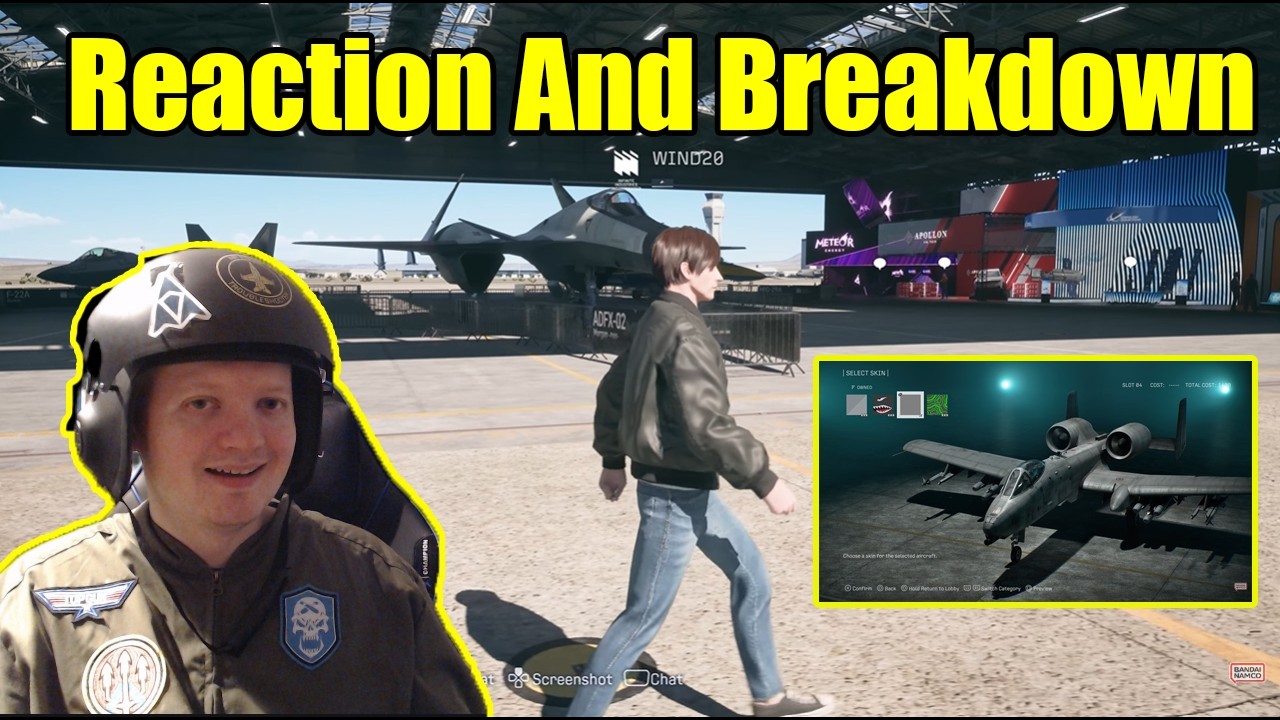 This Will Be The Best Ace Combat Game Ever-  Ace Combat Veteran Reacts To Ace Combat 8 MP Trailer