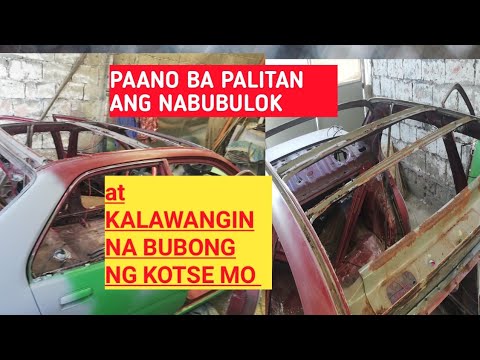 Video: Paano mo aalisin ang kalawang mula sa bubong ng kotse?