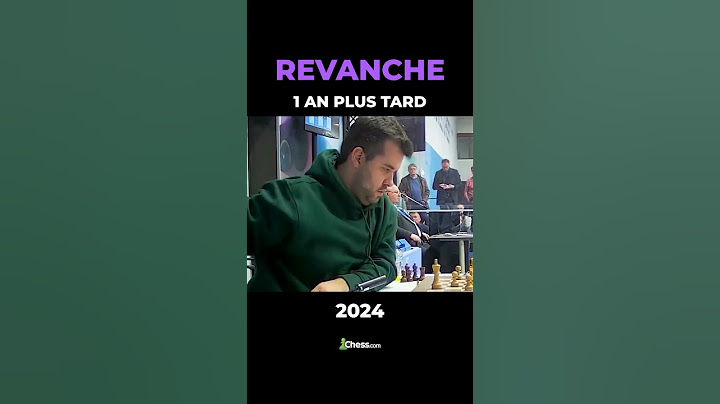 Nepo prend sa revanche face au champion du monde Ding Liren #revenge #echecs #emotional #shorts