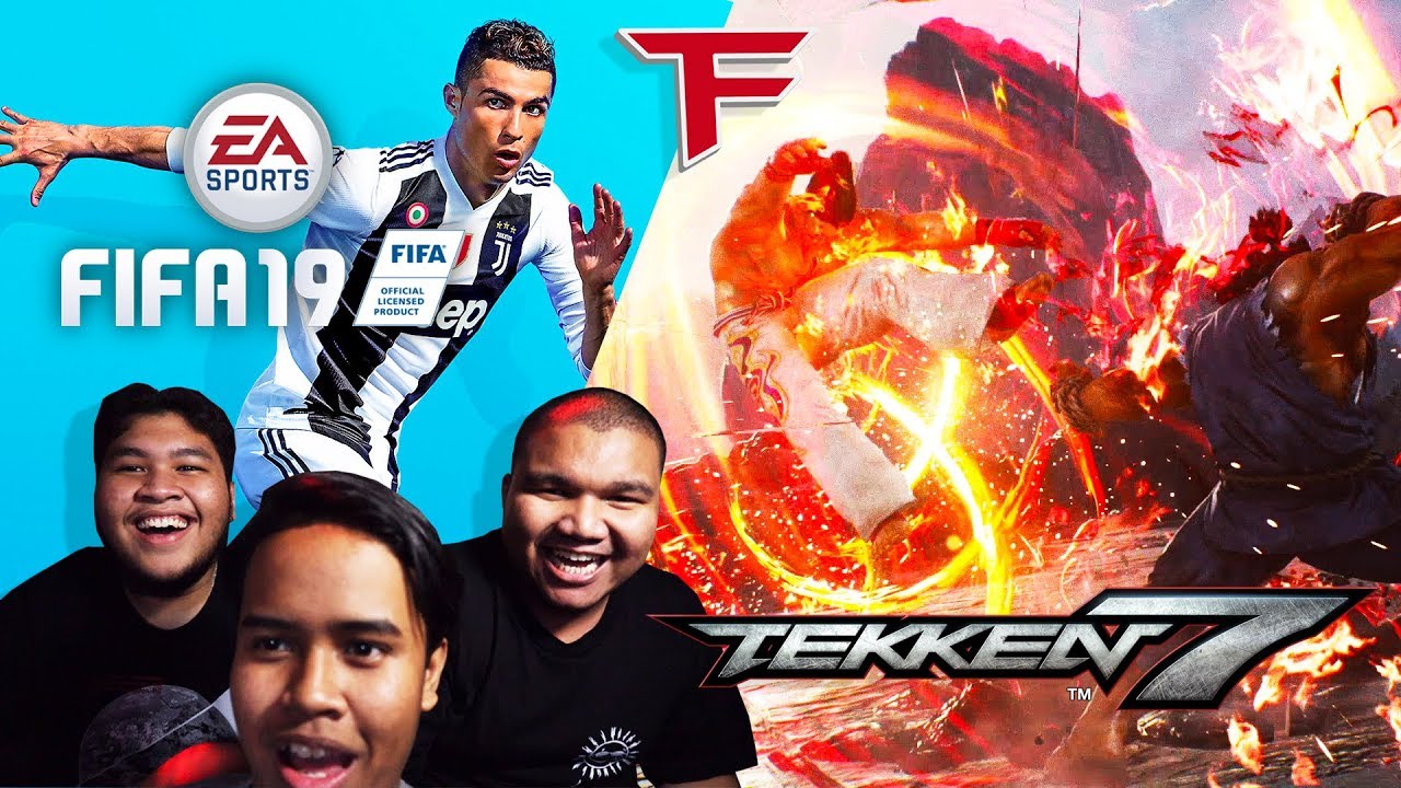 TEAM FIRES main RAJA ''TEKKEN 7 & FIFA 19'' Challenge! (Malaysia) w/ JOEW & UKILLER