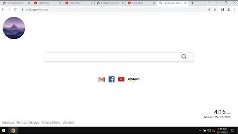 Landscapestab.com browser hijacker removal.