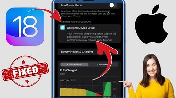 iOS 18 : How to Fix Ongoing Device Setup on iPhone || iPhone battery backup