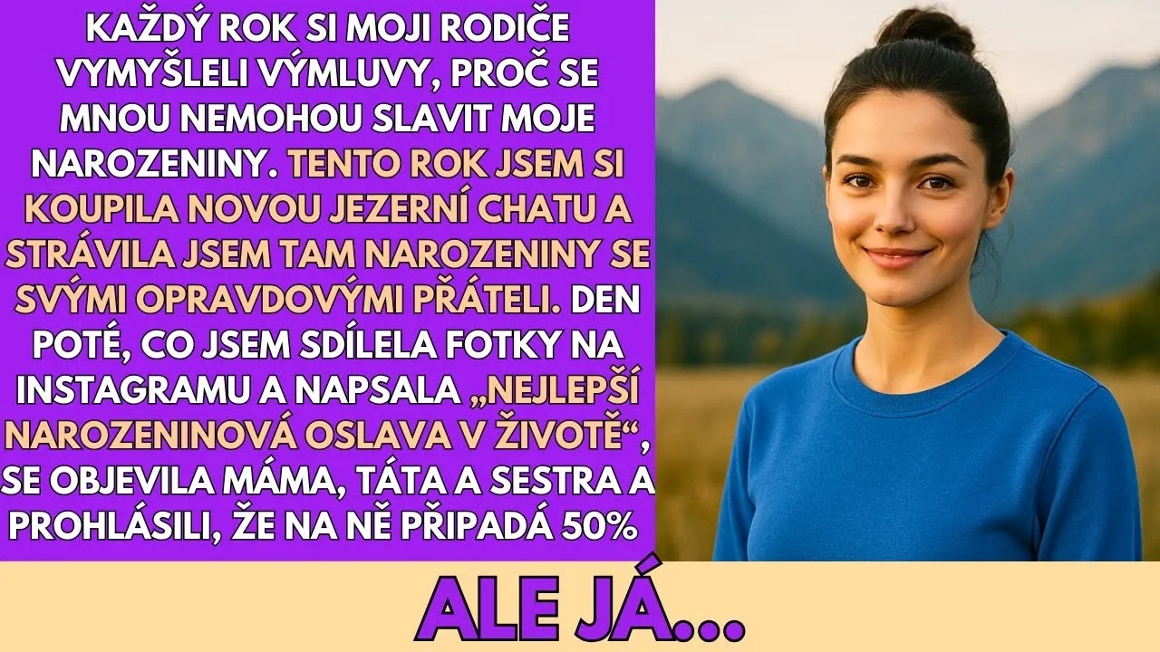 Můj telefon se rozsvěcel zprávami o narozeninové oslavě pro kamarádku. Moje vlastní narozeniny proběhly před třemi dny a od rodičů ani od sestry mi nepřišla jediná zpráva. Když jsem si koupila...